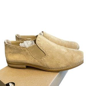 Hush Puppies | Chardon Tan Suede Leather Booties | Women's Size 9W